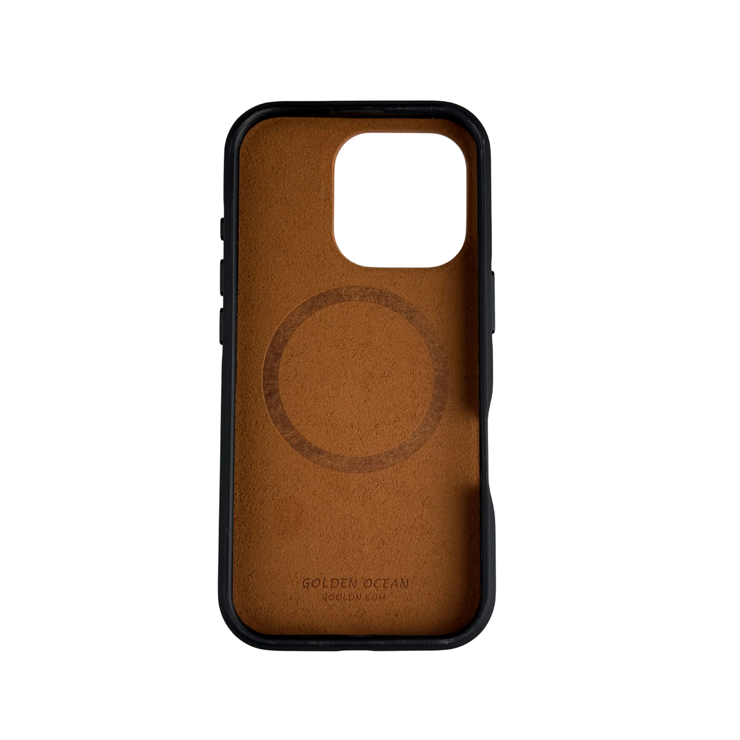 CARAMEL BROWN LEATHER CASE