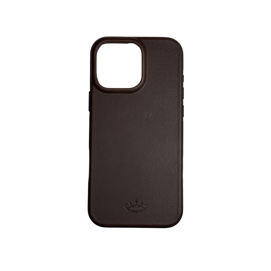 DARK BROWN LEATHER CASE