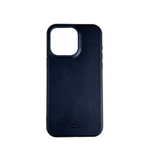 DARK BLUE LEATHER CASE