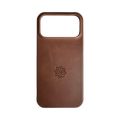 غطاء ايفون جلد طبيعي رمادي (Copy)