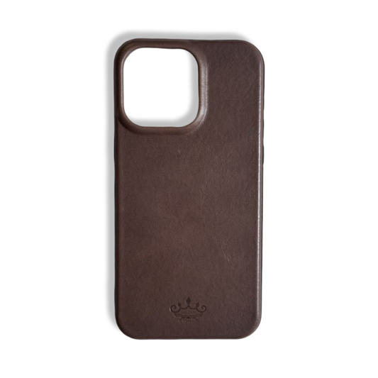 DARK BROWN LEATHER CASE